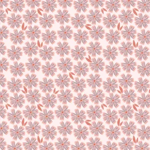 Hide and Seek by Poppie Cotton - Painted Daisies Pink