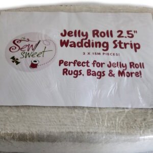 Oh Sew Sweet Jelly Roll Wadding Perfect For Jelly Roll Rugs and Bags