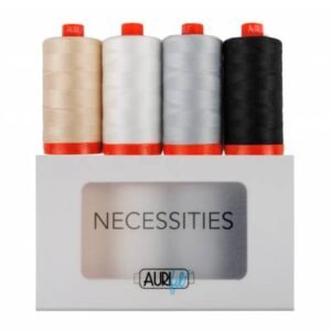 Aurifil Necessities Thread Collection 50wt 4 Large Spools