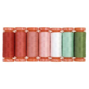Aurifil Lighthearted By Camille Roskelley small 50wt Thread Collection