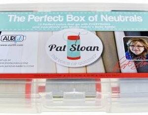Aurifil Pat Sloan Perfect Box of Neutrals12 Large Spools Cotton 50wt