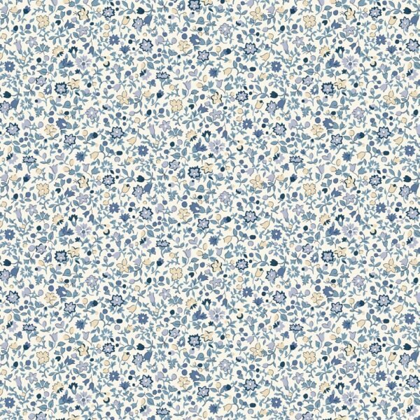 Liberty Denim Florals - Posy Haze Blue