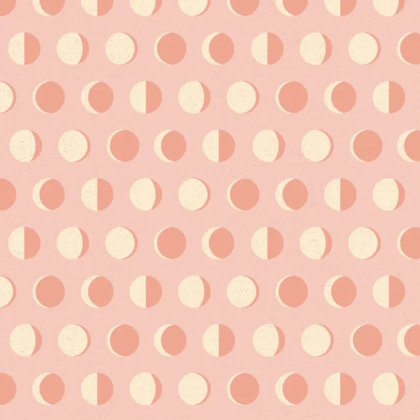 moonbeam dreams by Poppie Cotton - Moon Phase Blush