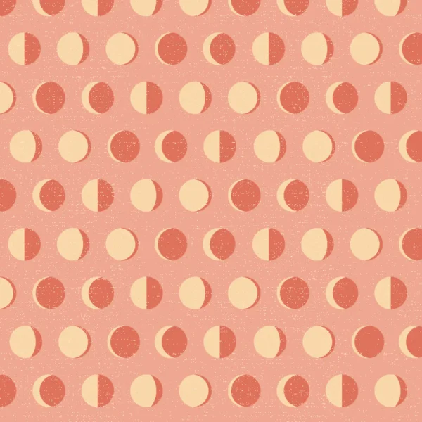 moonbeam dreams by Poppie Cotton - Moon Phase Coral