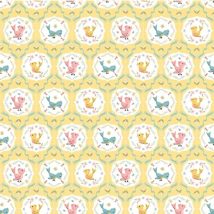 Finding Wonder by Poppie Cotton - Tweeting Yellow
