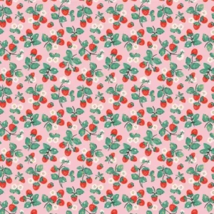 Home Sweet Home by Poppie Cotton - Strawberry Cake Pink