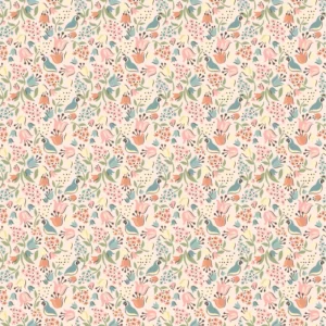 Wildwood Dwellings by Poppie Cotton - Quail Hollow Blush