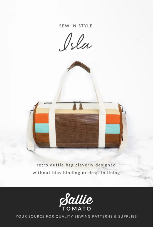 Isla Paper Pattern- Bag making by Sallie Tomato