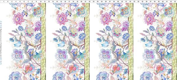 Daydreams by Jason Yenter - Border Fabric 2DD-1 - Image 2