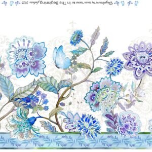 Daydreams by Jason Yenter - Border Fabric 2DD-2