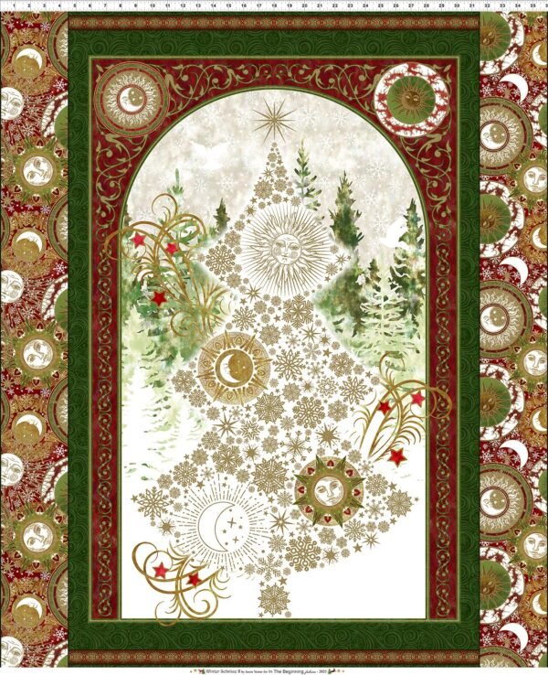 Winter Solstice II Metallic Panel by Jason Yenter - 1WS-1M