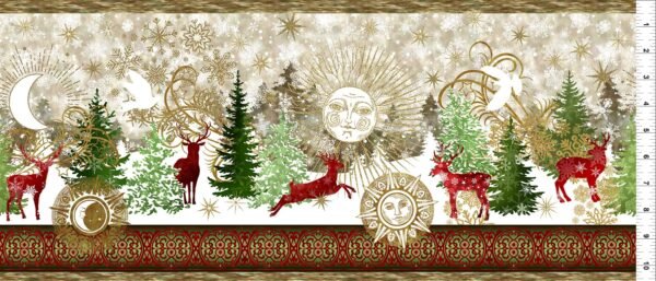 Winter Solstice II by Jason Yenter - Multi Border Metallic - 2WS-1M