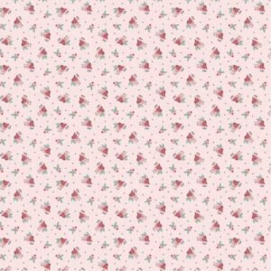 Frost & Furry by Poppie Cotton - Berries & Bells - Pink
