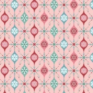 Frost & Furry by Poppie Cotton - Merry Berries - Pink