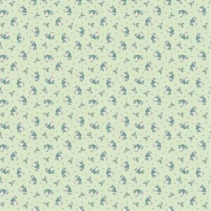 Frost & Furry by Poppie Cotton - Berries & Bells - Mint
