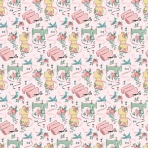 Granny's Sewing Room by Poppie Cotton - 70570-6 - PRE ORDER DUE EARLY SEPT
