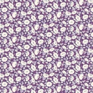 Liberty Tudor Celebration - Mayflower Meadow - Purple