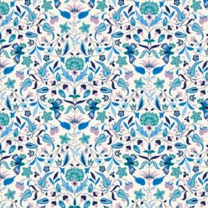 Liberty Tudor Celebration - Quilt Nouveau - Blue