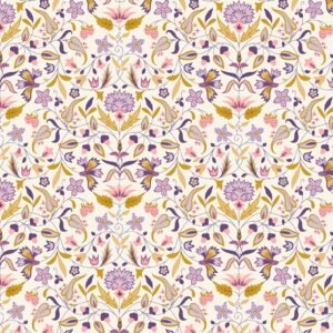 Liberty Tudor Celebration - Quilt Nouveau - Purple