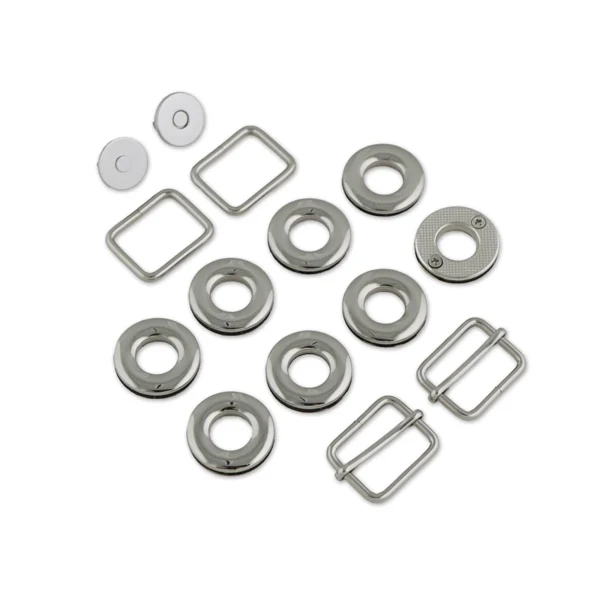 Joanna Hardware Kit Silver/Nickel
