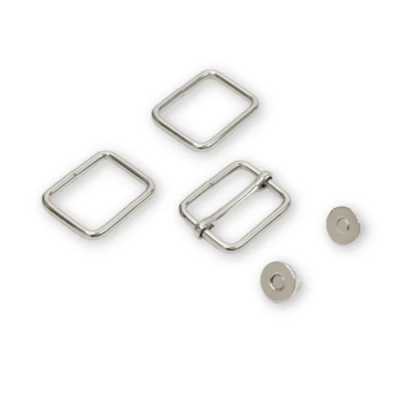 Level 2 Basic Hardware Kit 1in Nickel/Silver