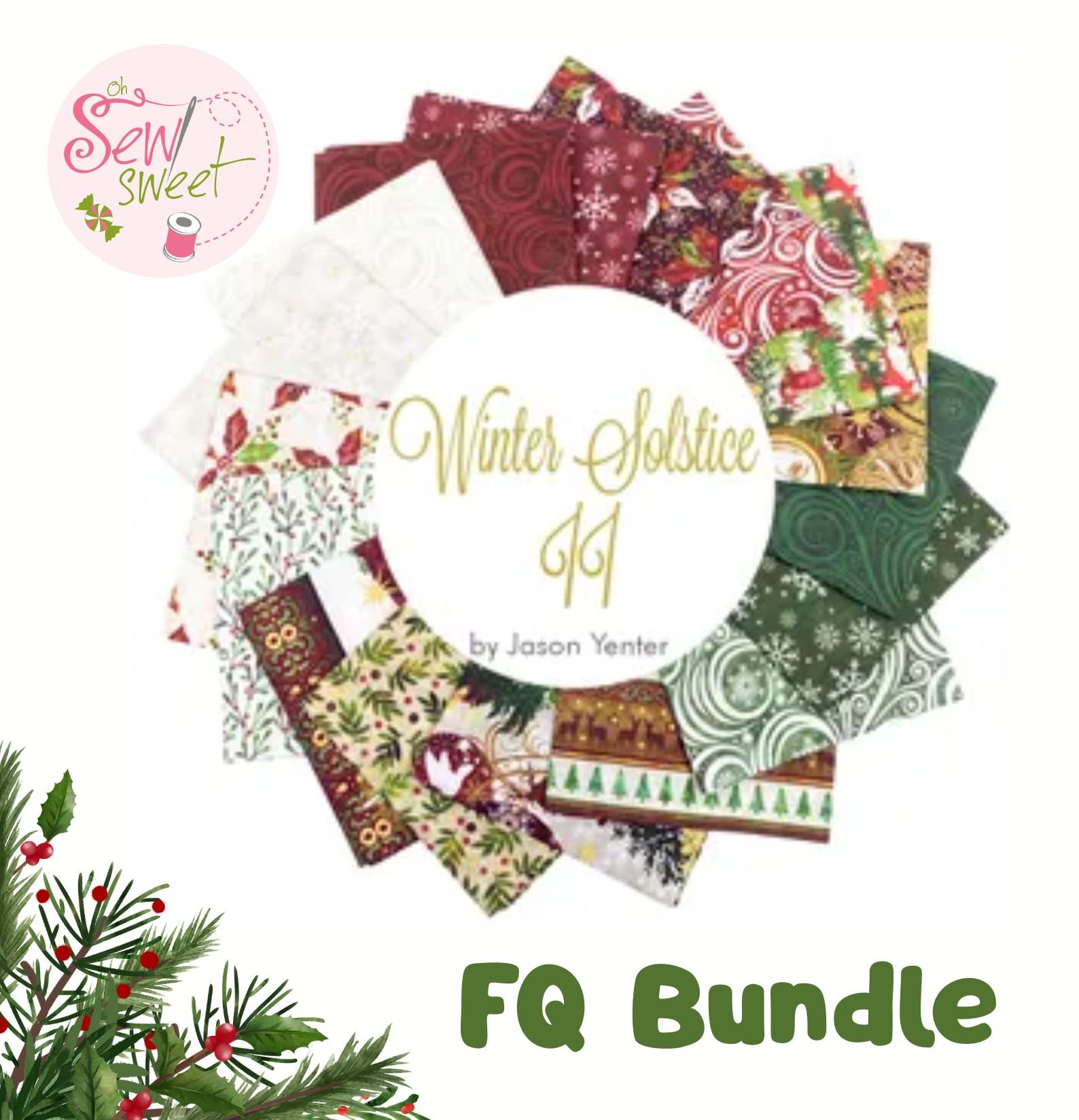 Winter Solstice by Jason Yenter - Fat Quarter bundle