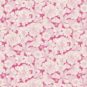 Liberty Postcards From Paradise - Gabriela Bloom Cerise