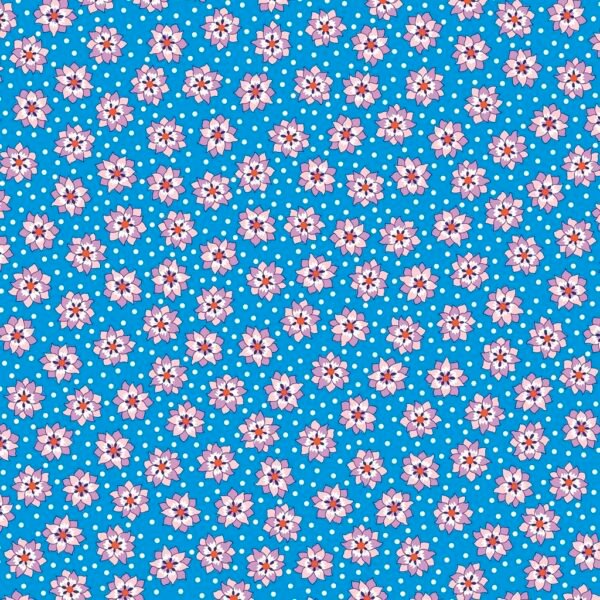 Liberty Postcards From Paradise - Lotus Spot Blue