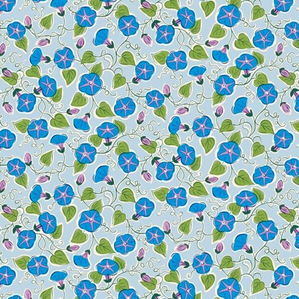 Liberty Postcards From Paradise - Paradise Vine Blue