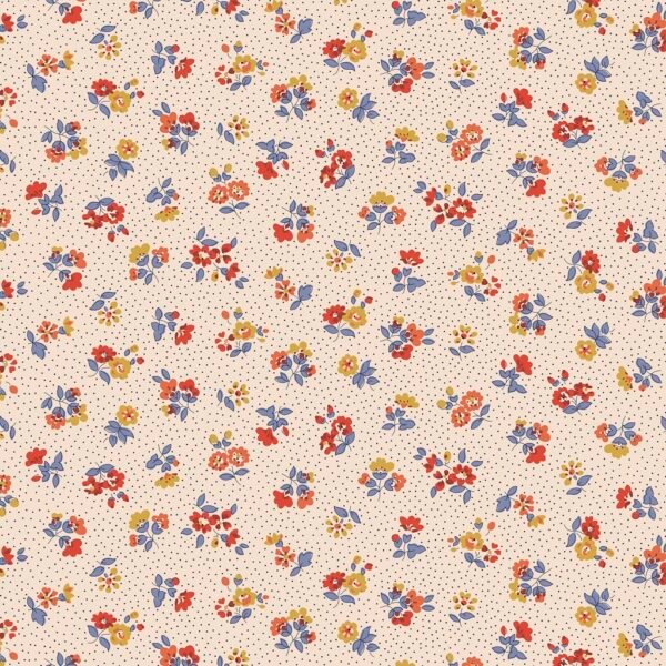 Liberty Floral Nostalgia - Flora Beatrice Natural
