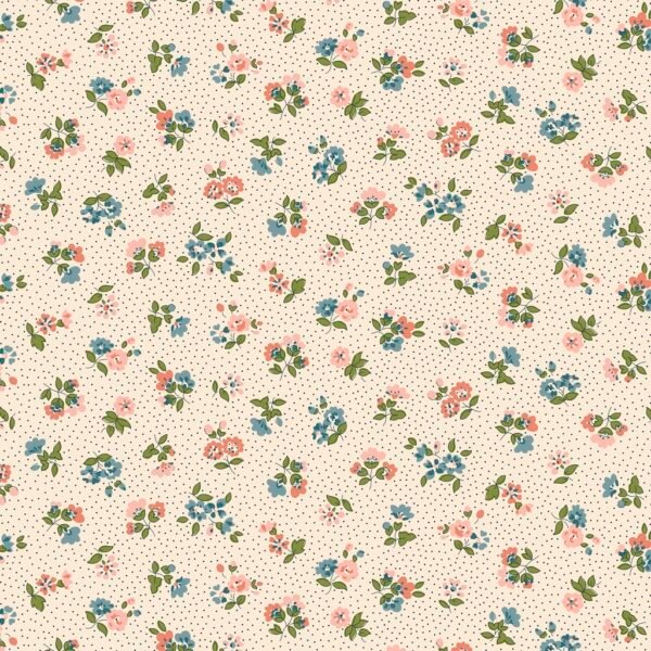 Liberty Floral Nostalgia - Flora Beatrice Creamy