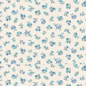 Liberty Floral Nostalgia - Flora Beatrice Blue