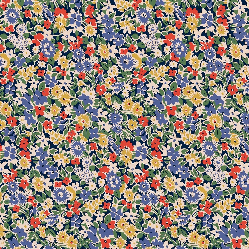 Liberty Floral Nostalgia - Isly Garden Purple
