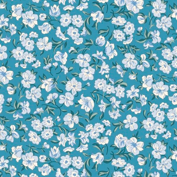 Liberty Floral Nostalgia - Eleanor Grace Blue