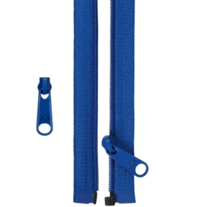 50in Separating Zipper and Extra Slide Blastoff Blue - ByAnnie