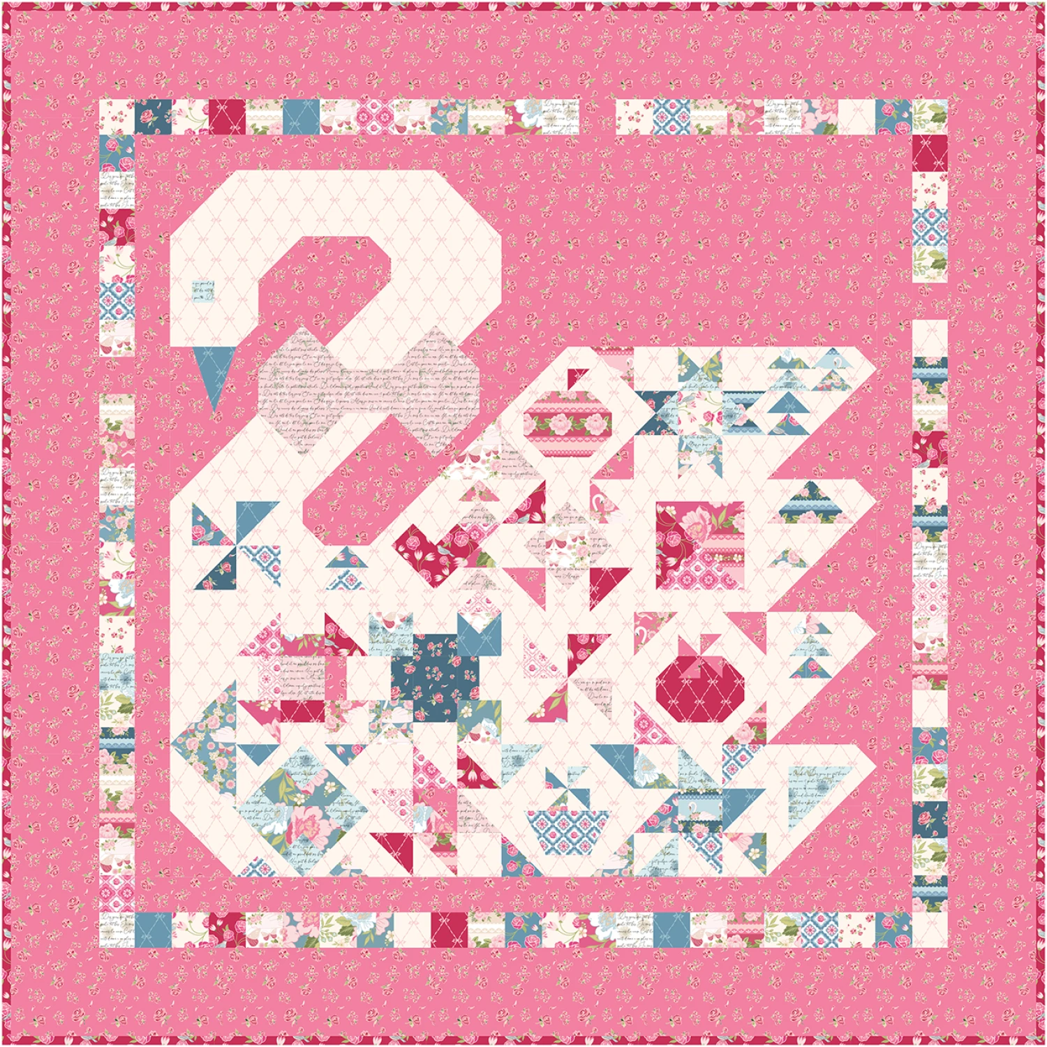 Swan Song Quilt Pattern - Stolen Moments - Image 3