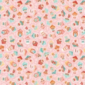 Mushroom Blooms by Poppie Cotton - 70430-01