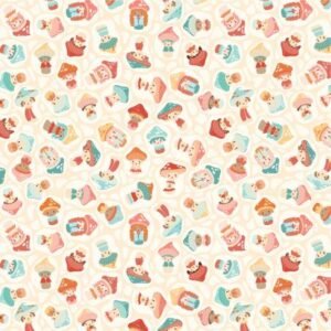 Mushroom Blooms by Poppie Cotton - 70430-15