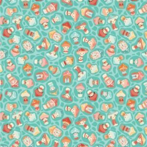 Mushroom Blooms by Poppie Cotton - 70430-08