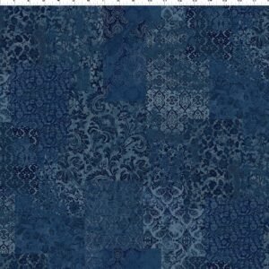 Carpet Bag Romance by Jason Yenter - Blue Brocade