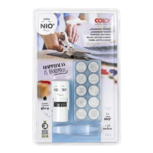 Little NIO Handmade stamps with Textile Ink